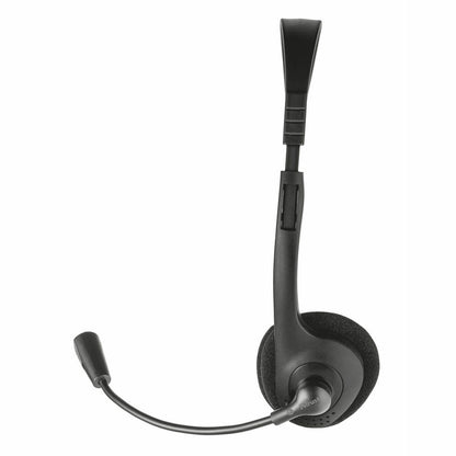 Auriculares com microfone Trust Preto 1,8 m