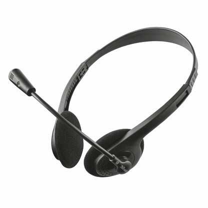 Auriculares com microfone Trust Preto 1,8 m