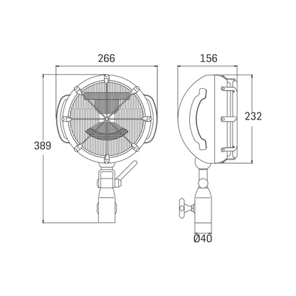 Farol de longo alcance SIM 3208.5