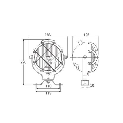 Farol de trabalho SIM 4201.3