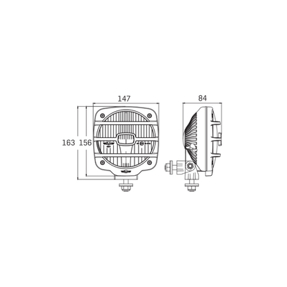 Farol de longo alcance com grelha SIM 4201.5