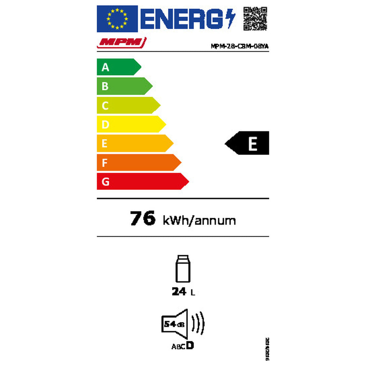 Frigorífico Portátil Elétrico Eldom TL110 Preto Cinzento 26 L