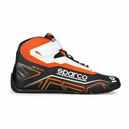 Botas de karting Sparco K-Run, preto/laranja (41)