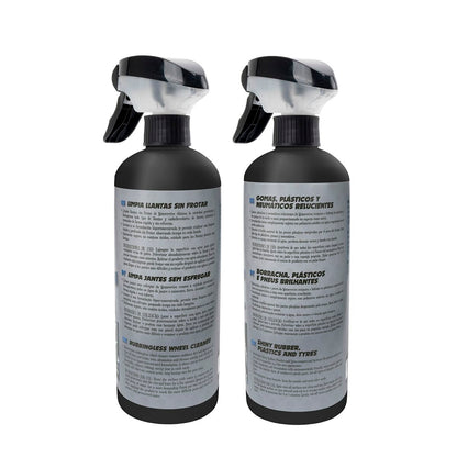 Kit de Limpeza & Armazenamento Motorrevive ZMRV0003 2 Peças Limpador de Pneus Limpador de Rodas