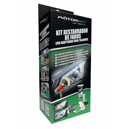 Restaurador de Faróis Motorkit MOT1005 Berbequim