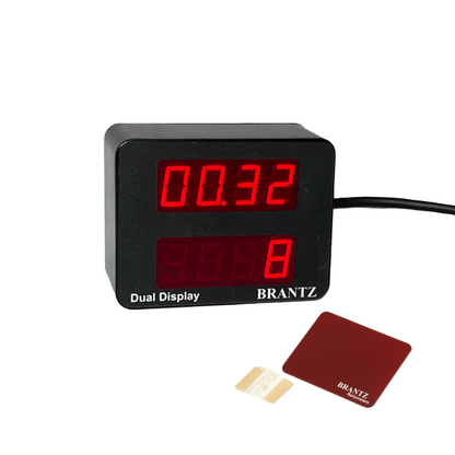 Medidor de distância e velocidade Brantz Dual Driver Display