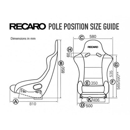 Eimer Recaro Pole Position, Lederversion