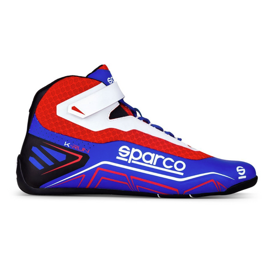 Botas para karting Sparco K-Run, vermelho/azul (43)