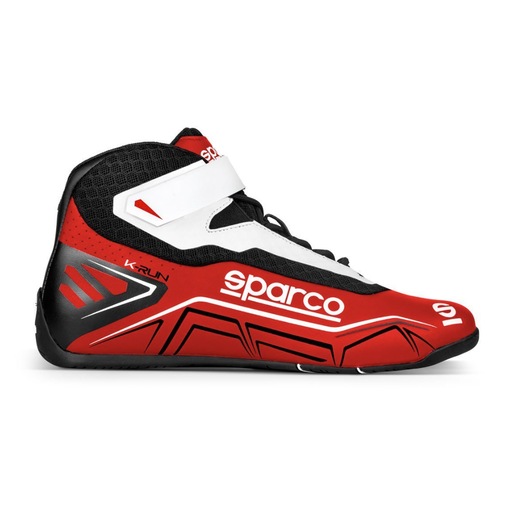 Botas para karting Sparco K-Run, vermelho (46)