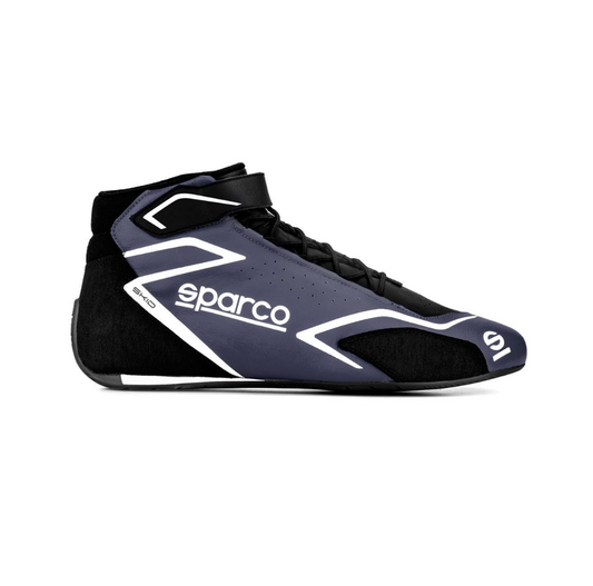 Botas de competição Sparco Skid, preto/cinzento, tamanho 45