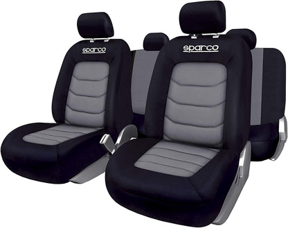 Sparco S-Line Sitzbezüge, Schwarz/Grau