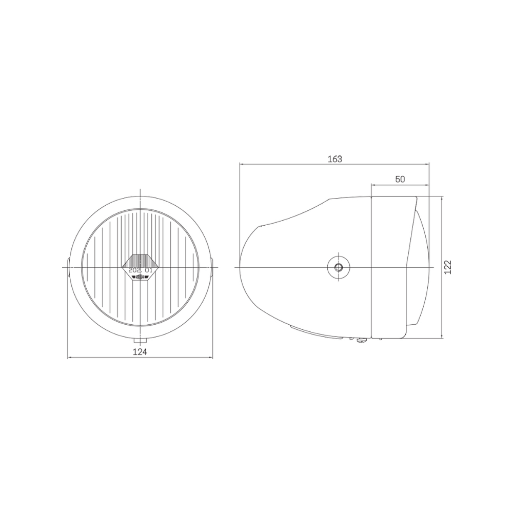 Farol para moto SIM 202.01