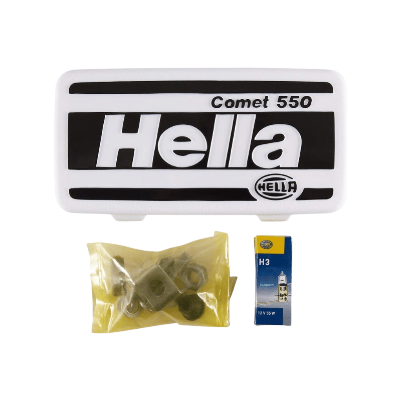 2x Faróis de longo alcance Hella Comet 550