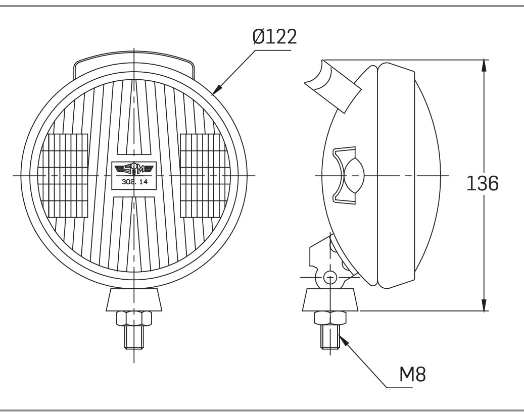 Farol de nevoeiro SIM 3214.4