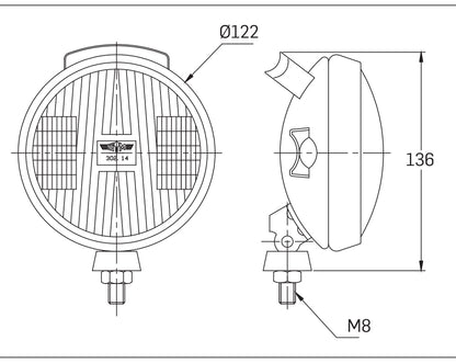 Farol de nevoeiro SIM 3214.4