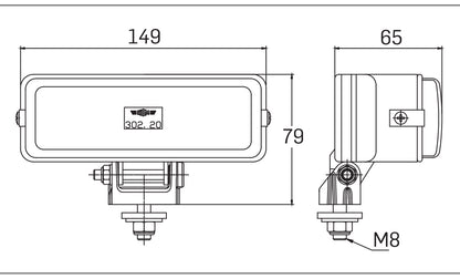 Farol de longo alcance SIM 3220