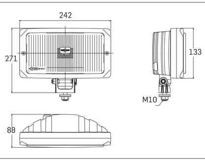 Farol auxiliar de nevoeiro SIM 3225