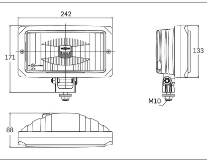 Farol auxiliar de longo alcance SIM 3226