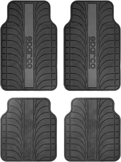 Tapetes para automóvel Sparco SPC, Preto