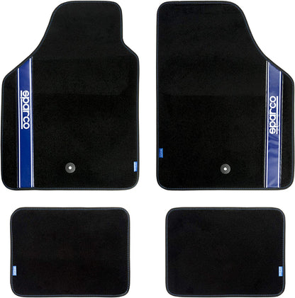 Tapetes para automóvel Sparco New Strada, Azul