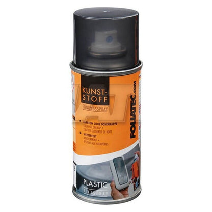 Tinta em spray Foliatec 21010 Plástico Luz interior Preto/Cinzento (150 ml)