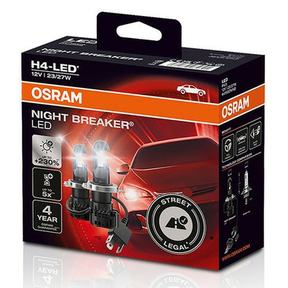 Lâmpada para carro Osram Nightbreaker CS4 H4 12 V LED (1 Unidade)