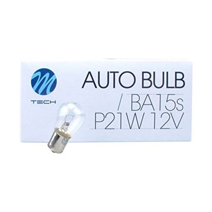 Lâmpada para Automóveis M-Tech MT-Z14/10 21W Branco 12 V 10 uds BA15S