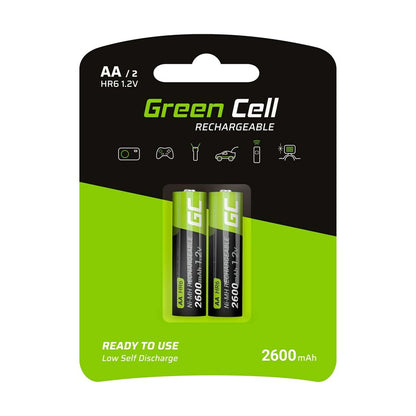 Bateria recarregável Green Cell GR05 2600 mAh 1,2 V AA