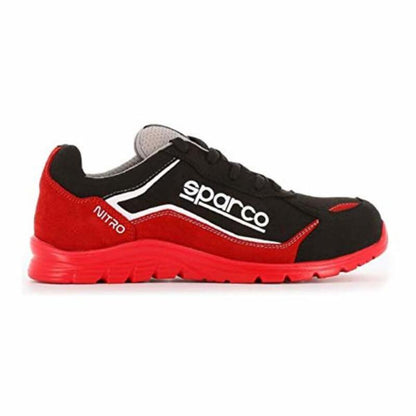 Sapatilhas Sparco NITRO MARCUS S3 SRC Preto/Vermelho (41)