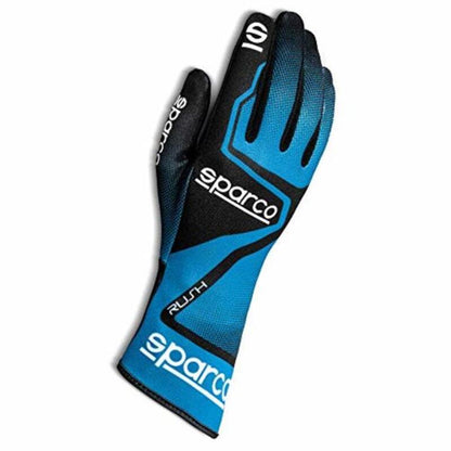 Sparco RUSH Blaue Kart-Handschuhe, Größe 12