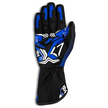 Sparco RUSH Blaue Kart-Handschuhe, Größe 12