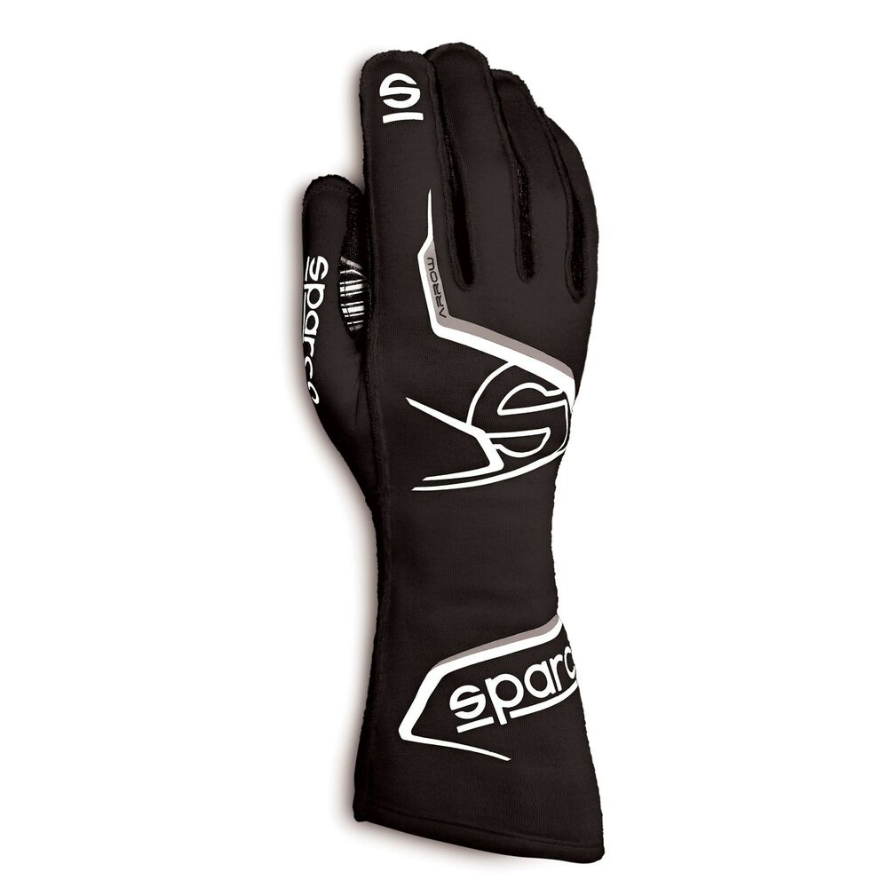 Sparco ARROW KART 9 Handschuhe Schwarz/Weiß