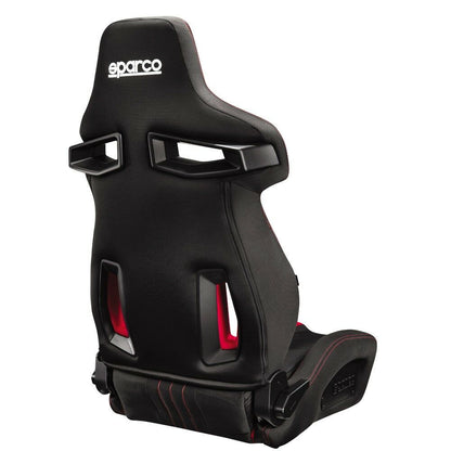 Baquet Sparco R333, preto/vermelho