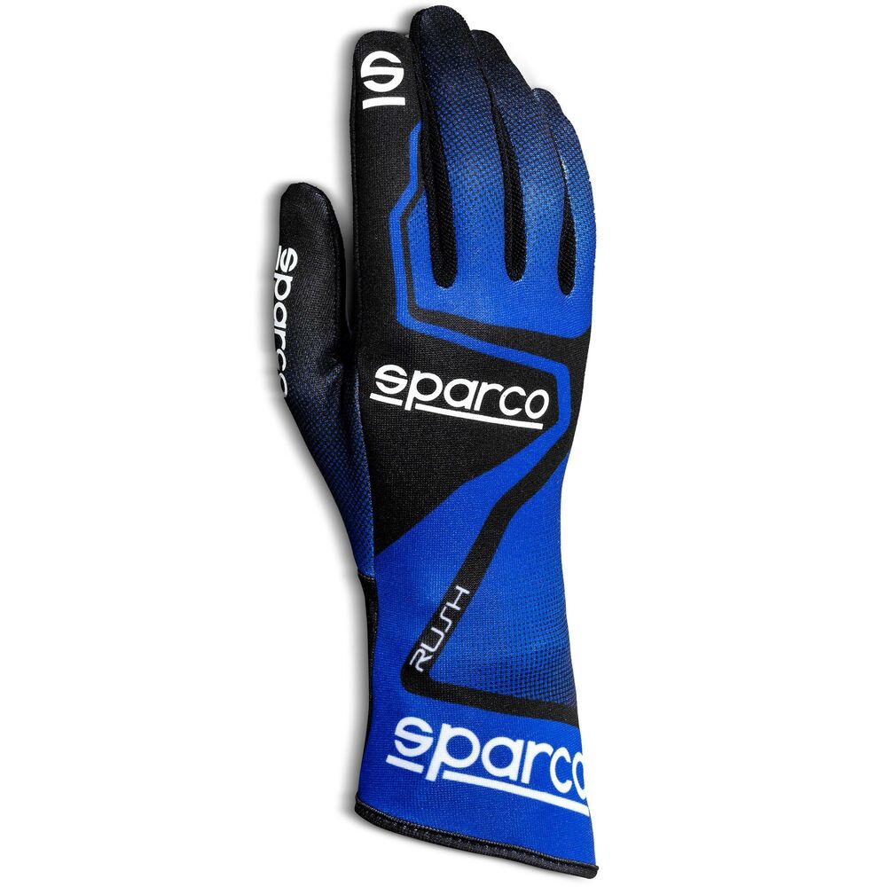 Luvas de condução Sparco RUSH Azul/Preto Tamanho 9