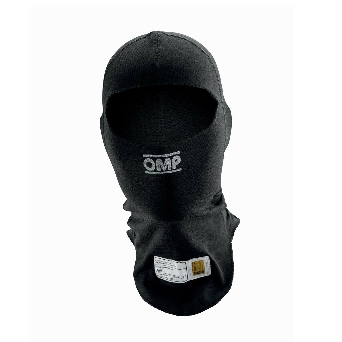 Balaclava OMP Tecnica Evo, preto (tamanho S)