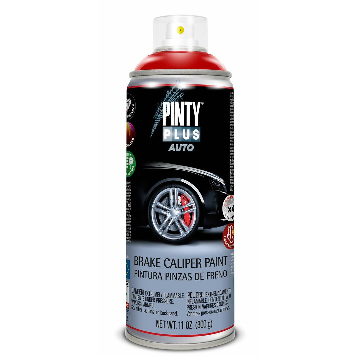 Sprühfarbe Pintyplus Auto PF107 Bremssättel Rot 300 ml