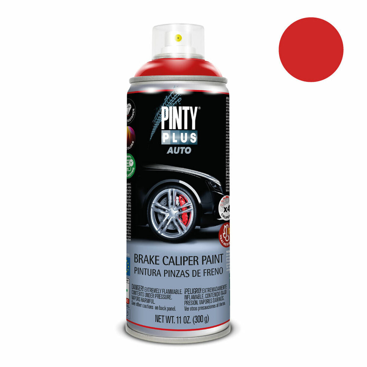 Sprühfarbe Pintyplus Auto PF107 Bremssättel Rot 300 ml