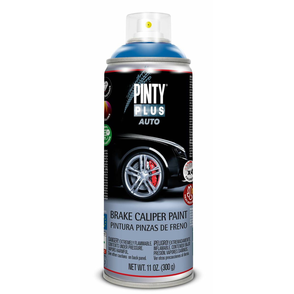 Tinta em spray Pintyplus Auto PF118 Pinças de Travão Azul 300 ml