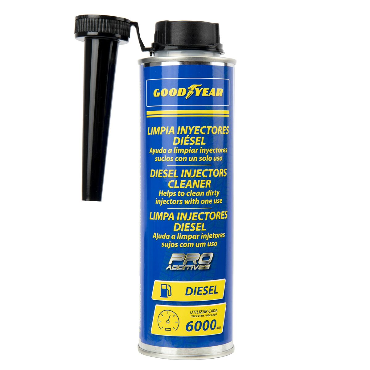 Produto de Limpeza para Injetores Gasóleo Goodyear GODA0004 300 ml Diesel