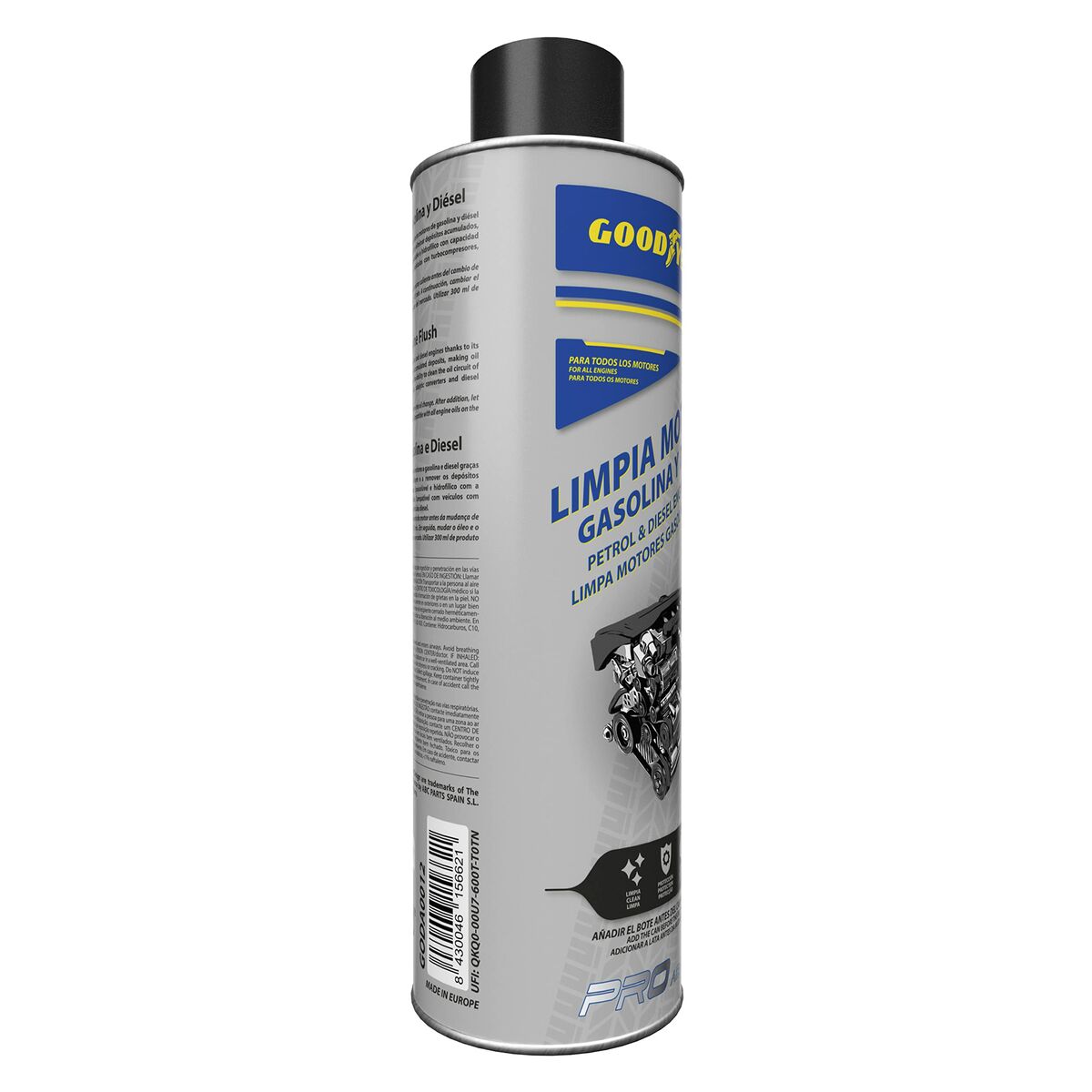 Agente de Limpeza para Motores Goodyear Gasolina Diesel 300 ml