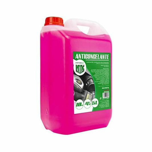 Anticongelante Motorkit -4º 10% Cor de Rosa (5 L)