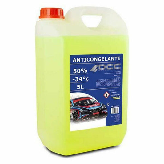 Anticongelante OCC Motorsport 50% Orgânico Amarelo (5 L)