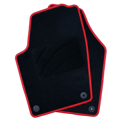 Tapetes de automóvel para Volkswagen Polo (2001-2009) (vermelho)