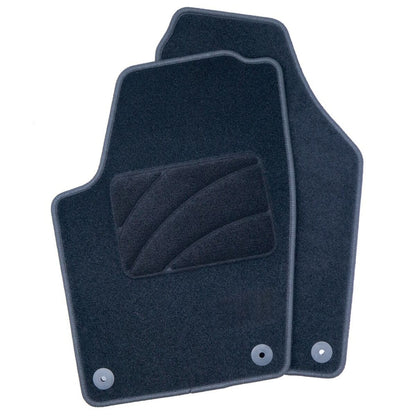 Tapetes de automóvel para Volkswagen Polo (2001-2009) (cinzento)