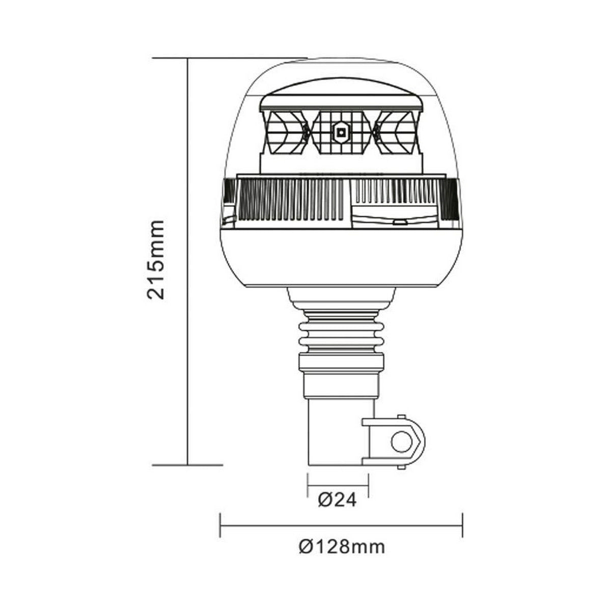 Lâmpada para Automóveis Goodyear PLUS GY 203WL 150 ml 24 W Rotativa