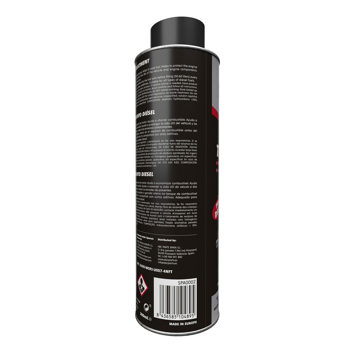 Tratamento Gasóleo Sparco 300 ml