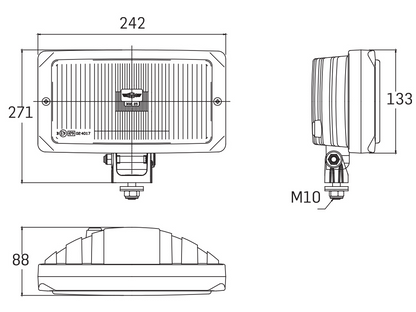 Luz antiniebla SIM 3225